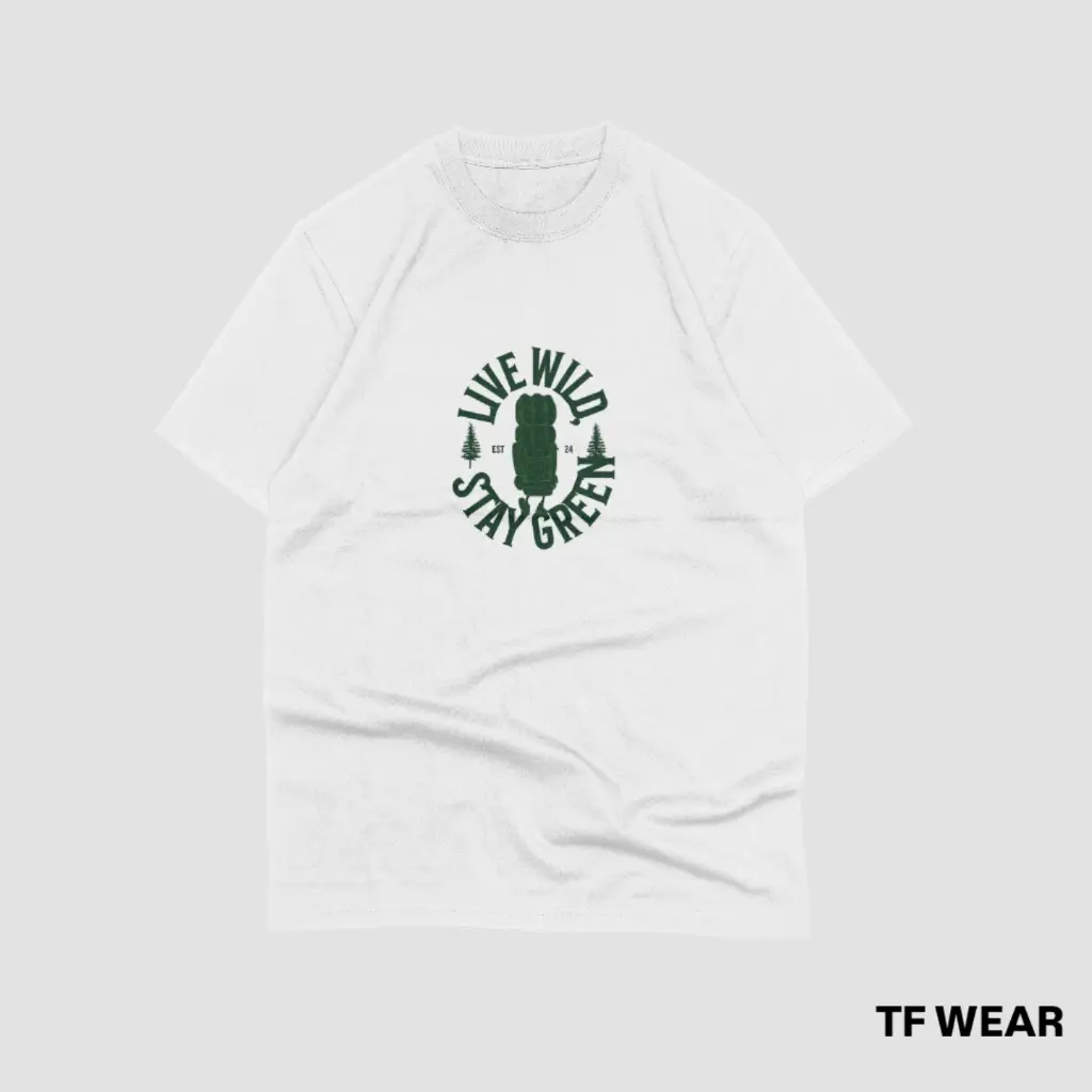 STAY GREEN OVERSIZED TSHIRT